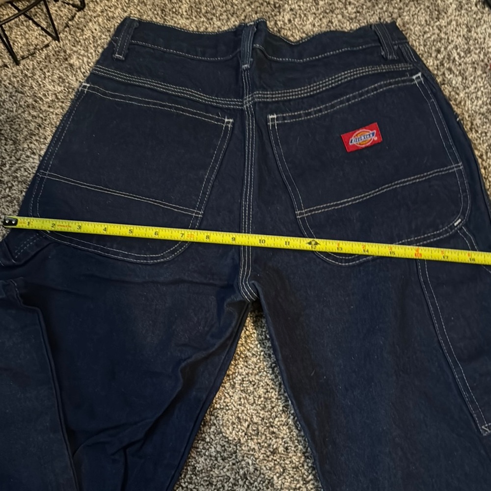 Dickies Dark Blue Carpenter Work Pants - Picture 4 of 7
